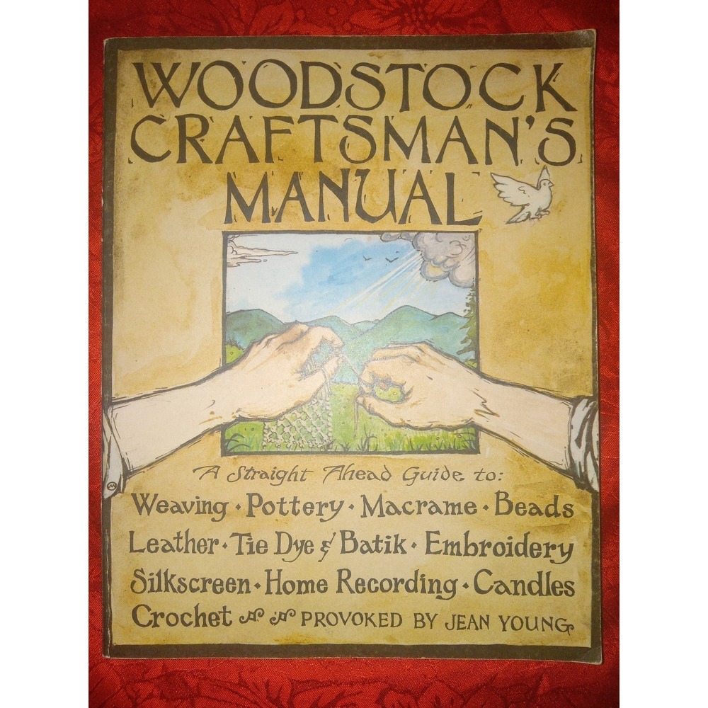 Vintage Woodstock Craftsman Manual Fith Printing 1974